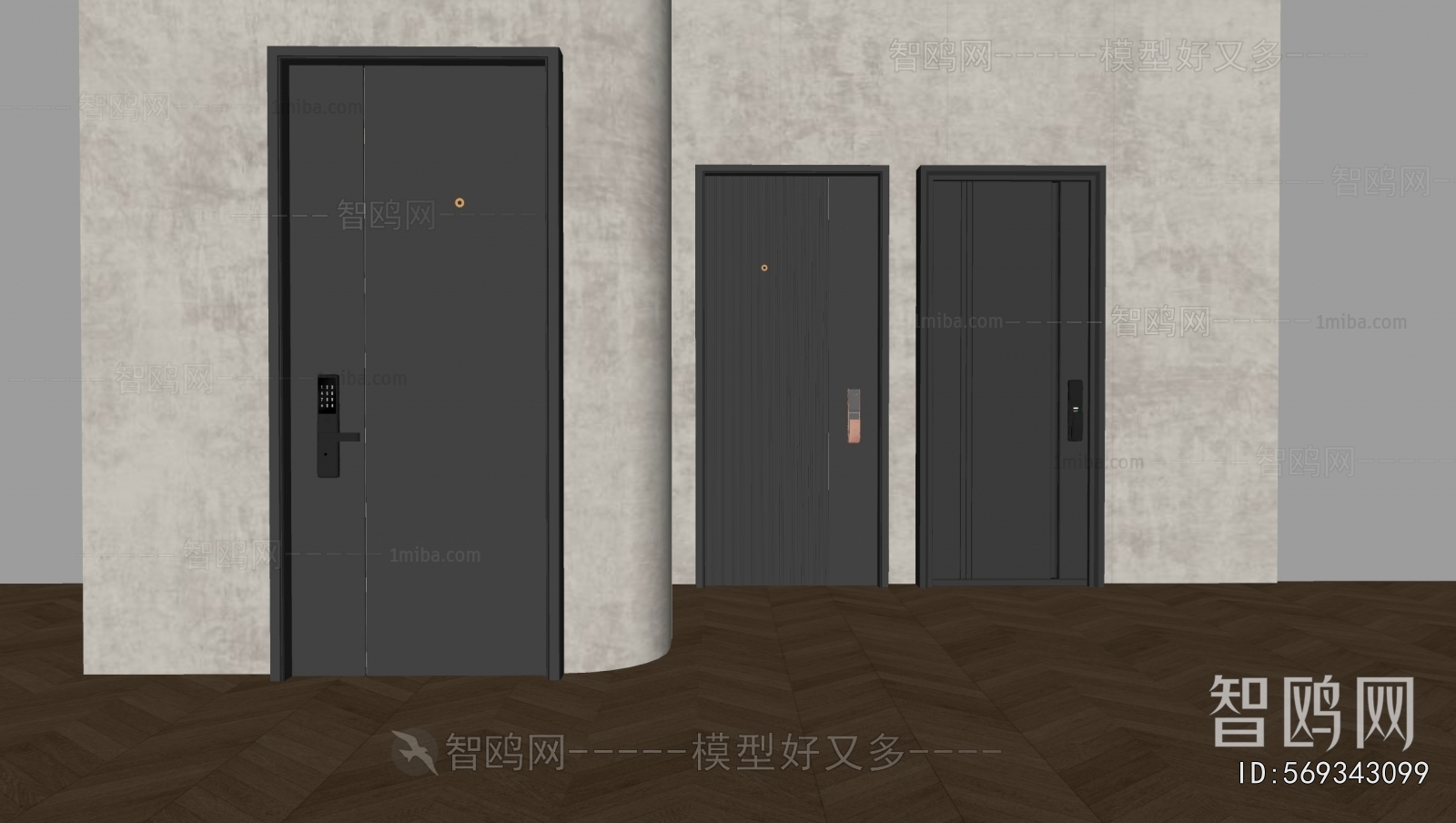 Modern Entrance Door