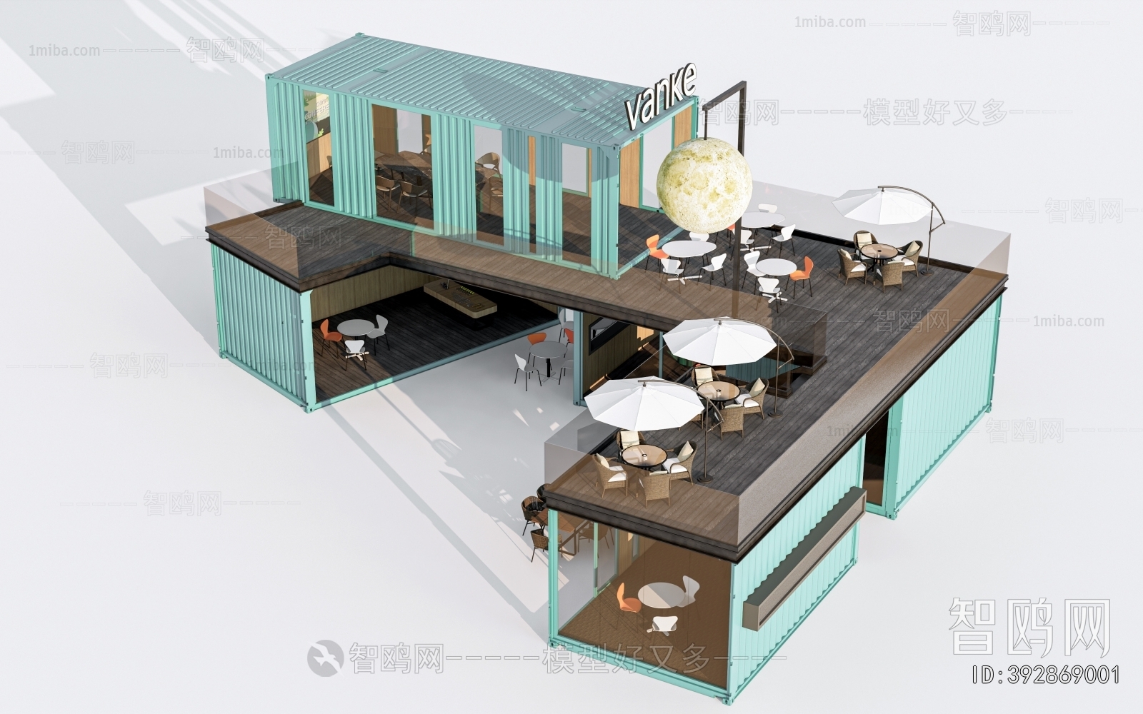 Modern Appearance Of Commercial Building