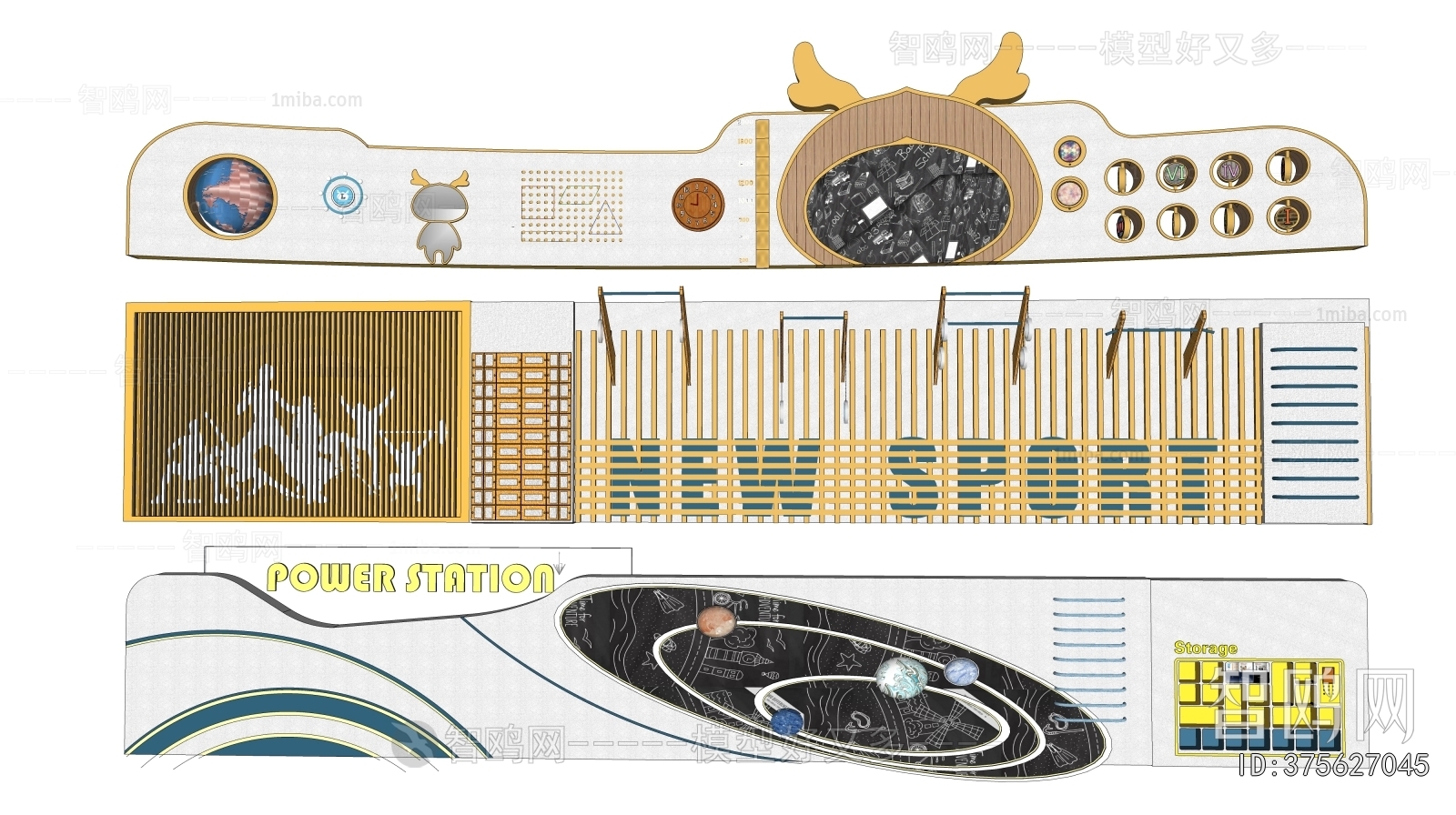 Modern Landscape Wall