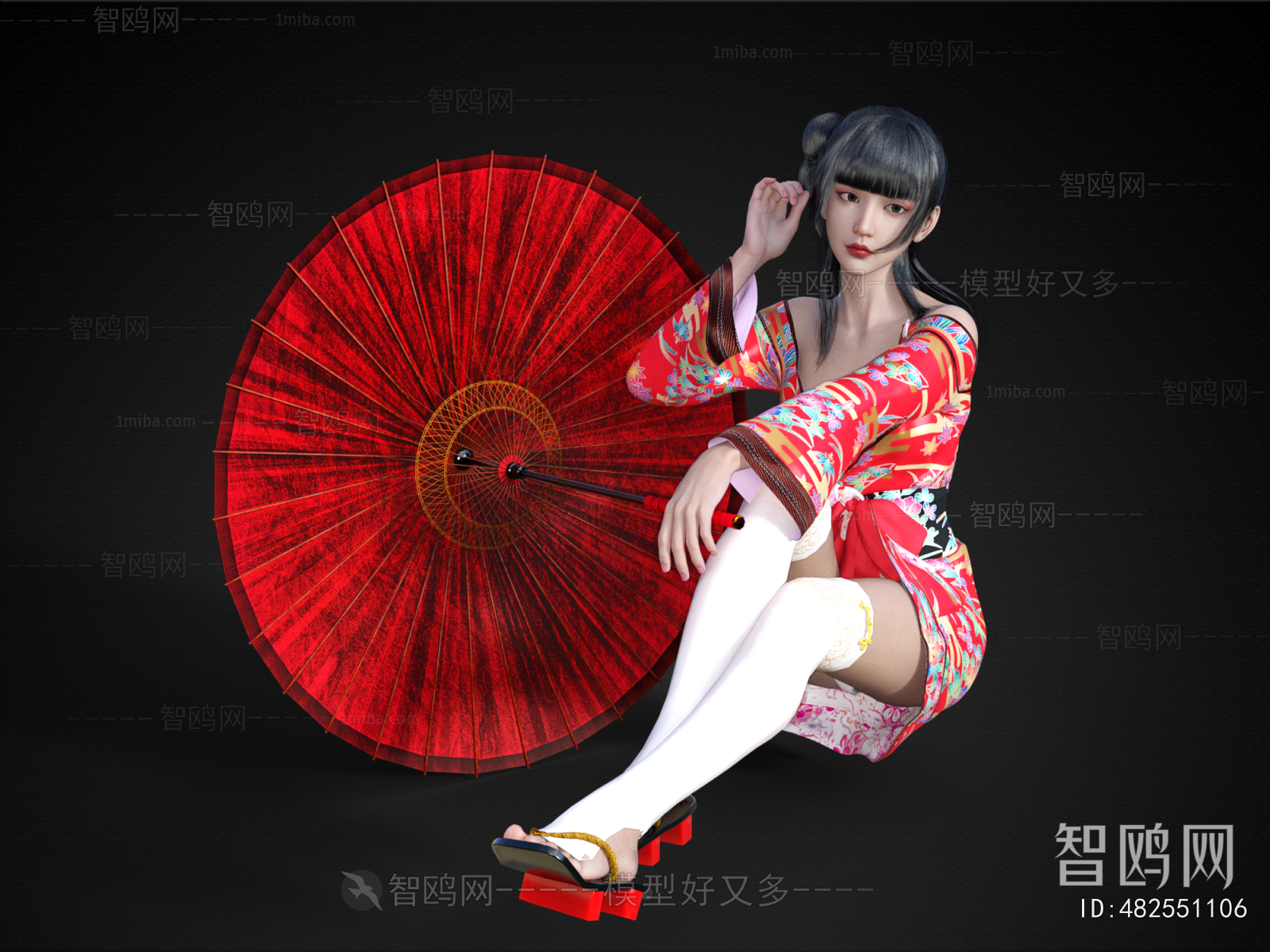 Japanese Style Woman