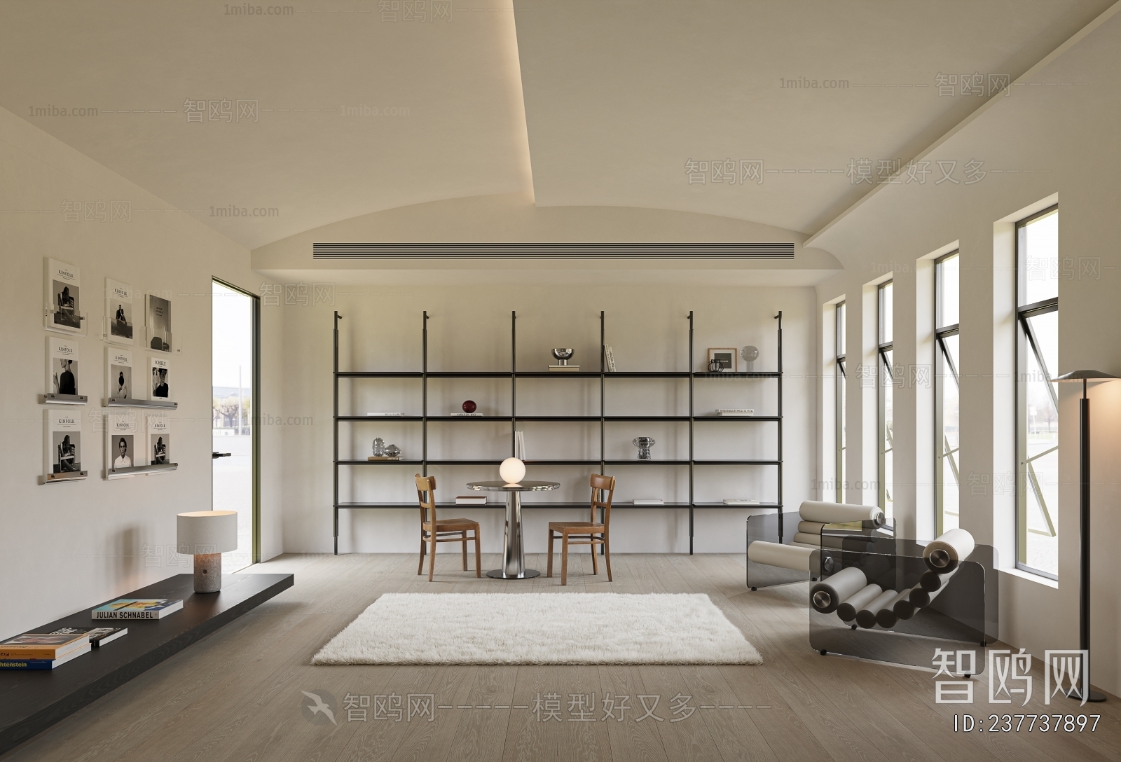 Modern Bookstore Book Bar