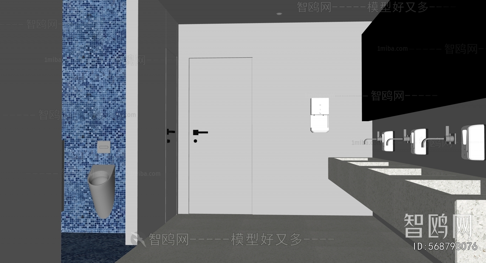 Modern Public Toilet