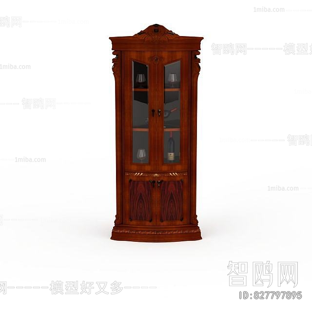 European Style Wine Cabinet