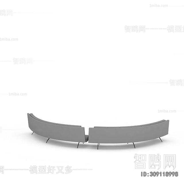 Modern Curved Sofa