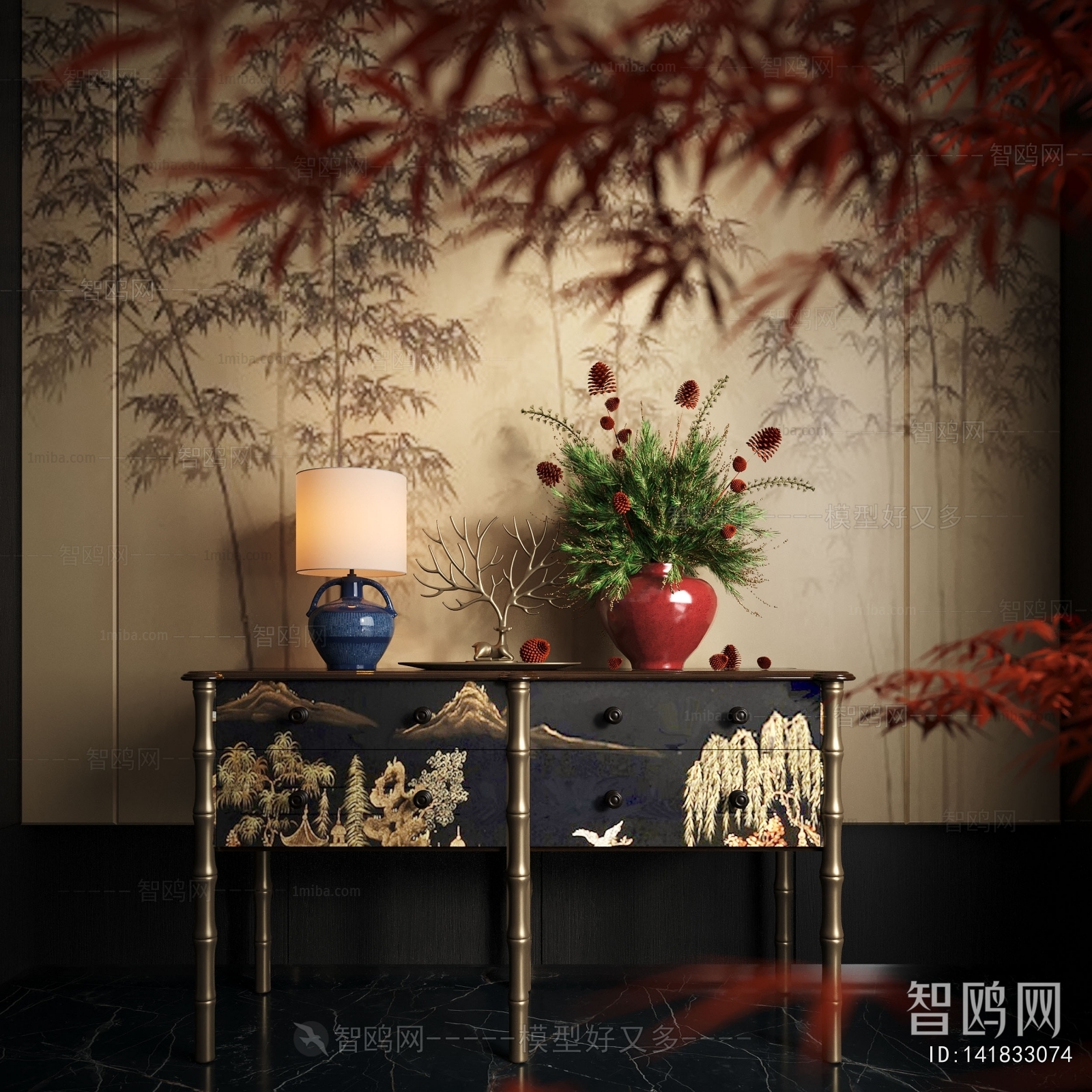 New Chinese Style Console