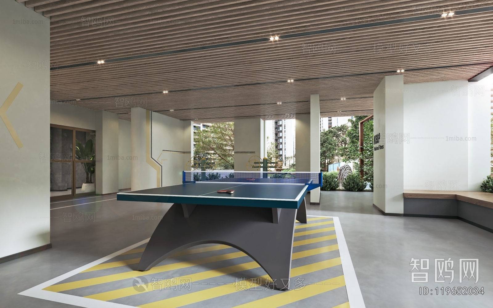 Modern Staff Recreation Room