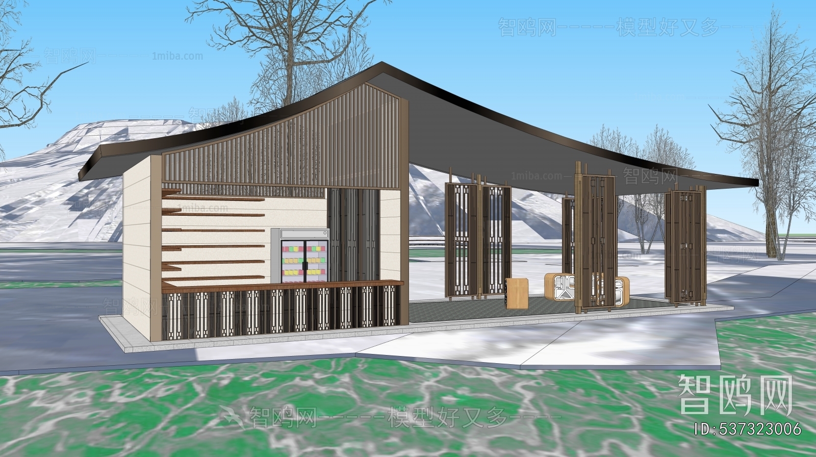 New Chinese Style Gallery Frame