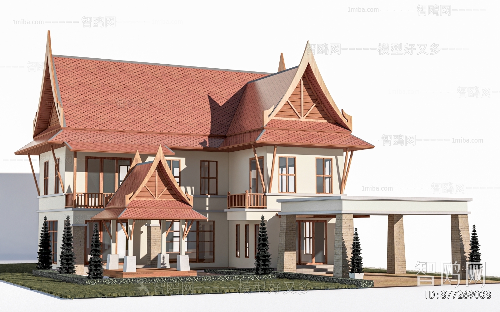 Southeast Asian Style Detached Villa