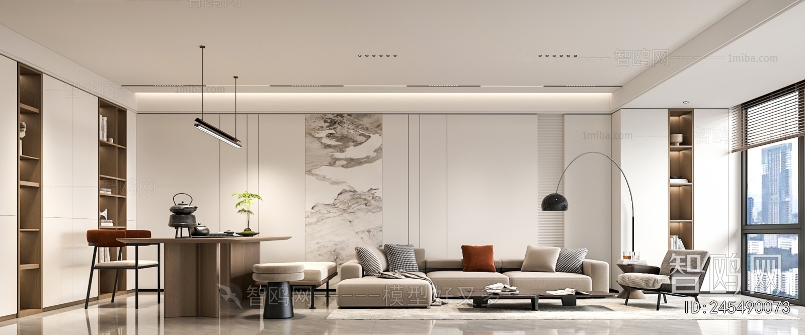 Modern Reception Room