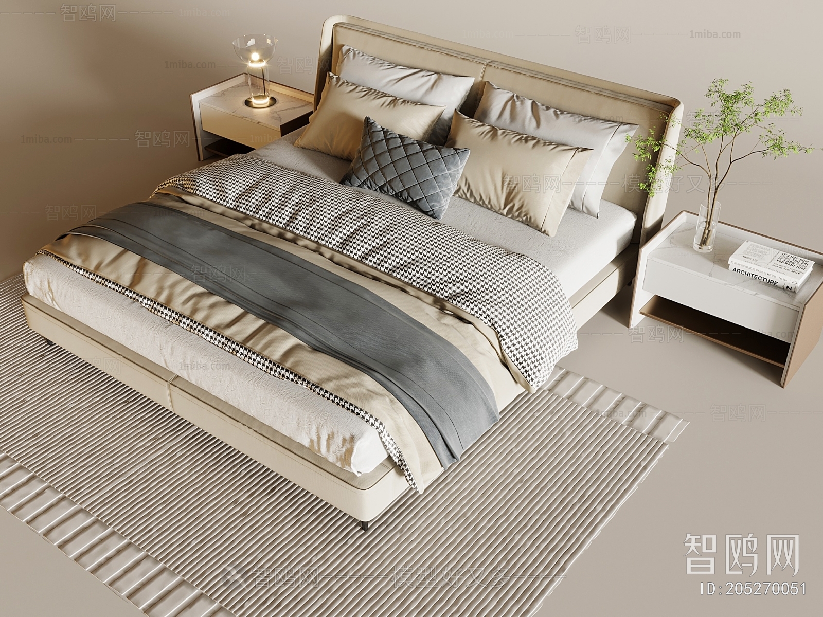 Modern Double Bed