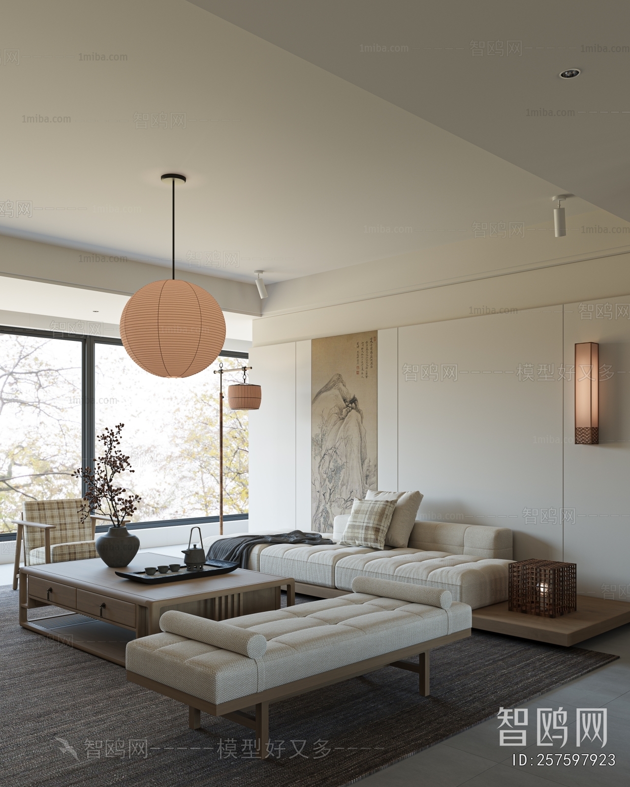 New Chinese Style Dining Room