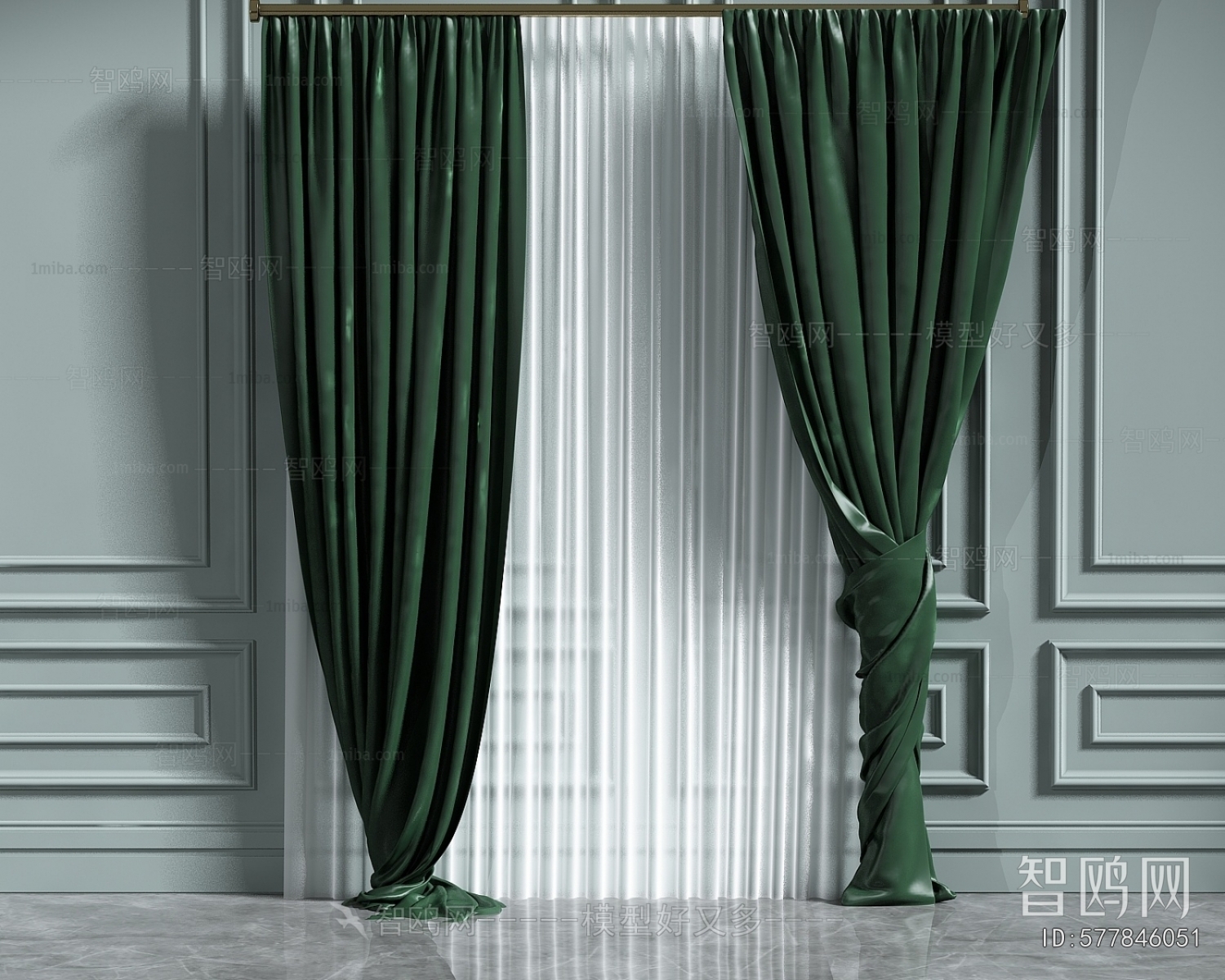 Modern The Curtain