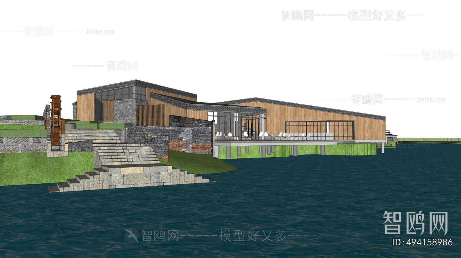 Modern Appearance Of Commercial Building