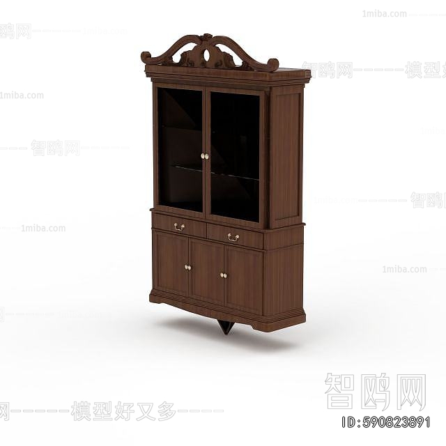 European Style Wine Cabinet