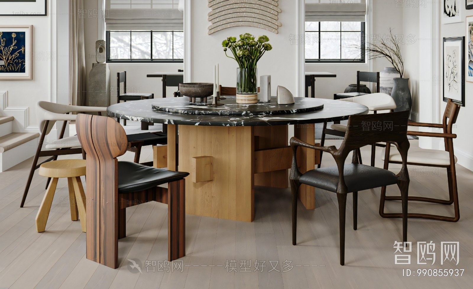 Modern Dining Table And Chairs