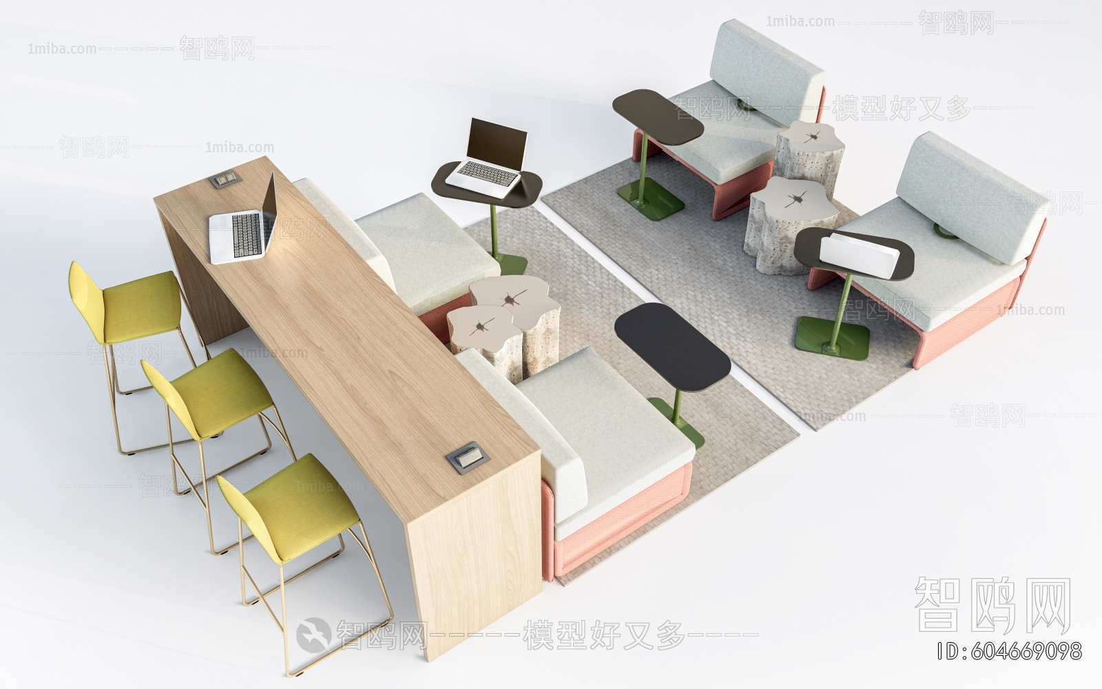 Modern Office Desk And Chair