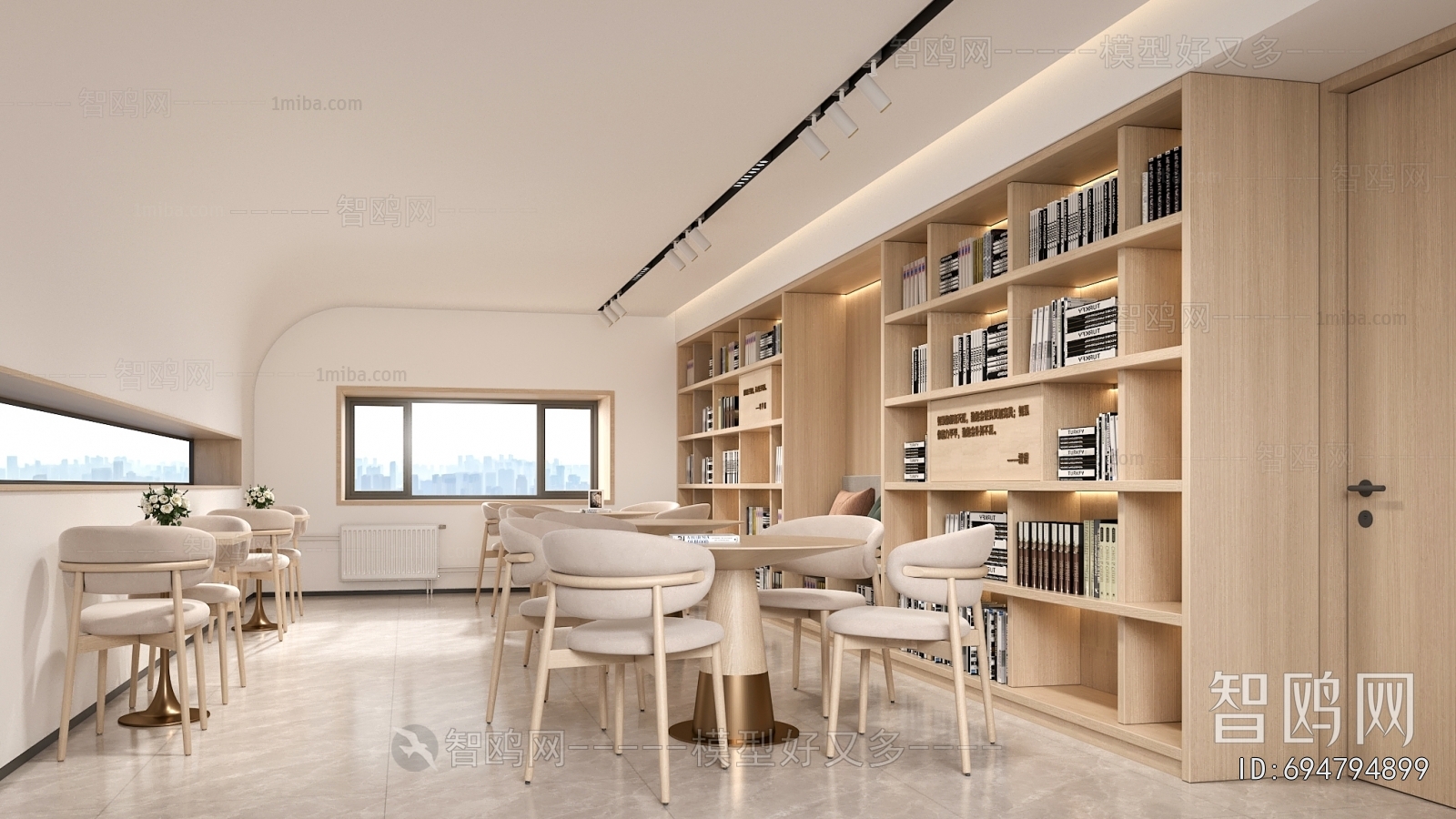 Modern Bookstore Book Bar