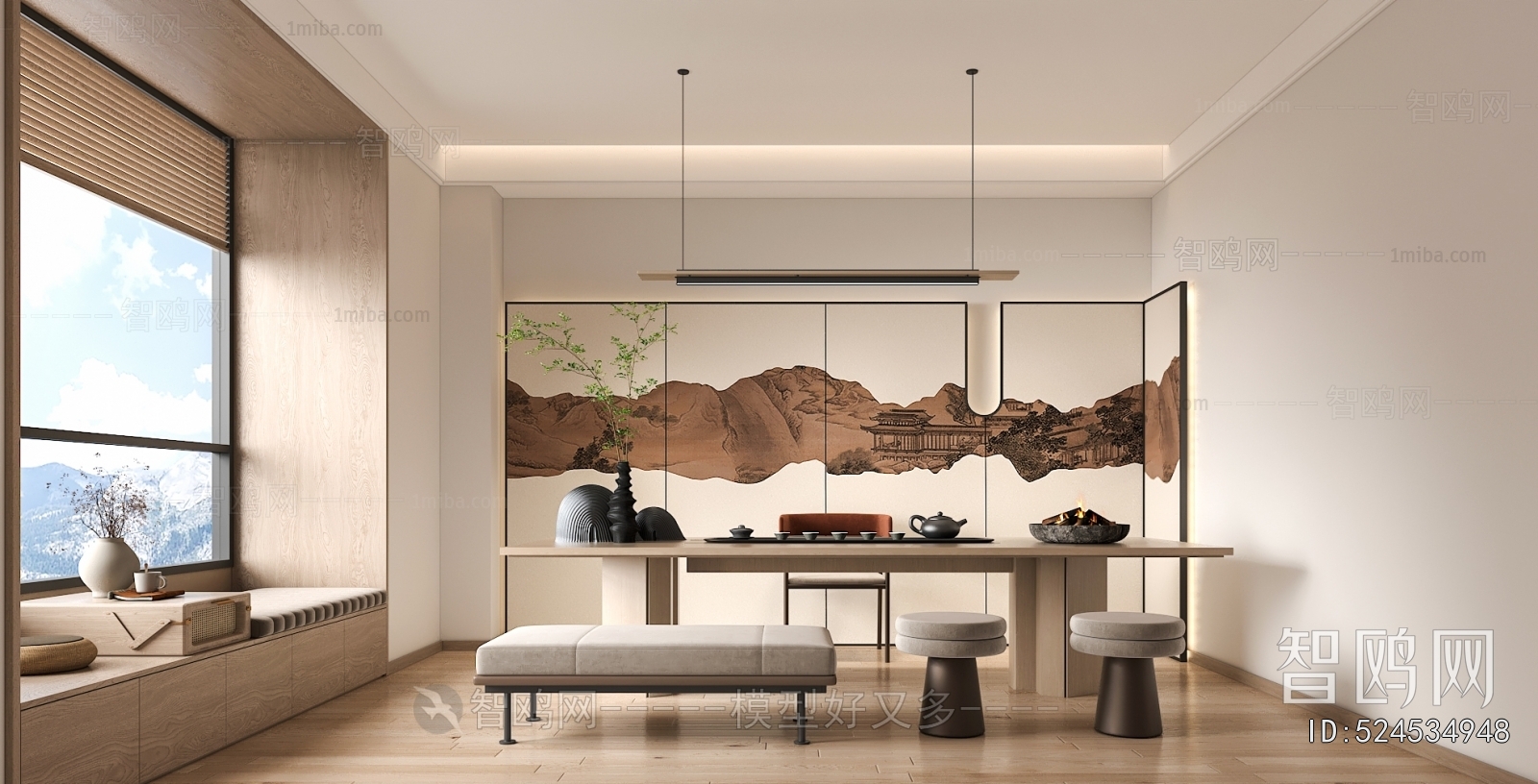 New Chinese Style Tea House