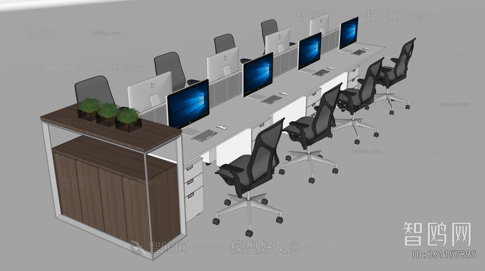 Modern Office Desk And Chair