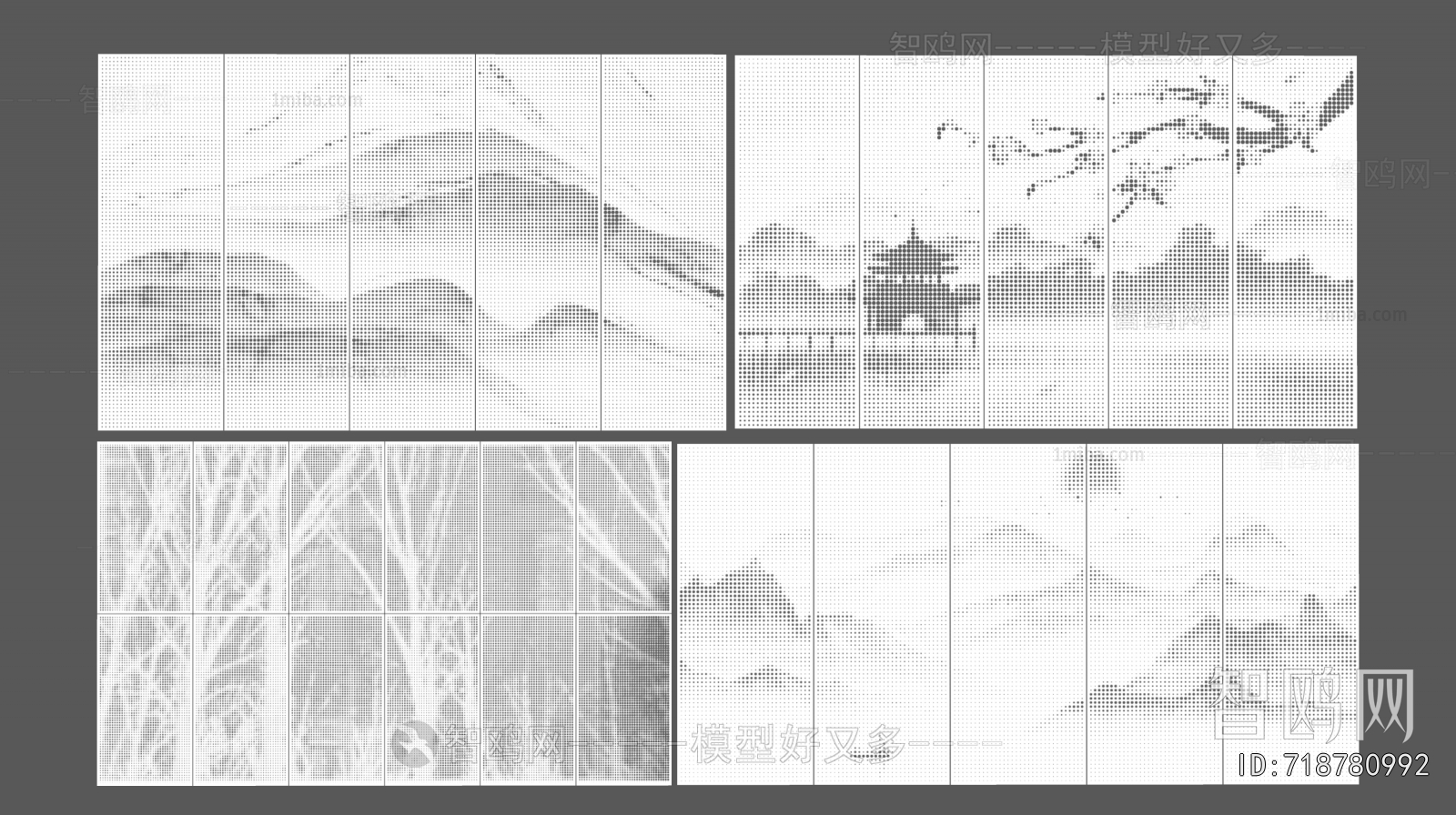 New Chinese Style Panels