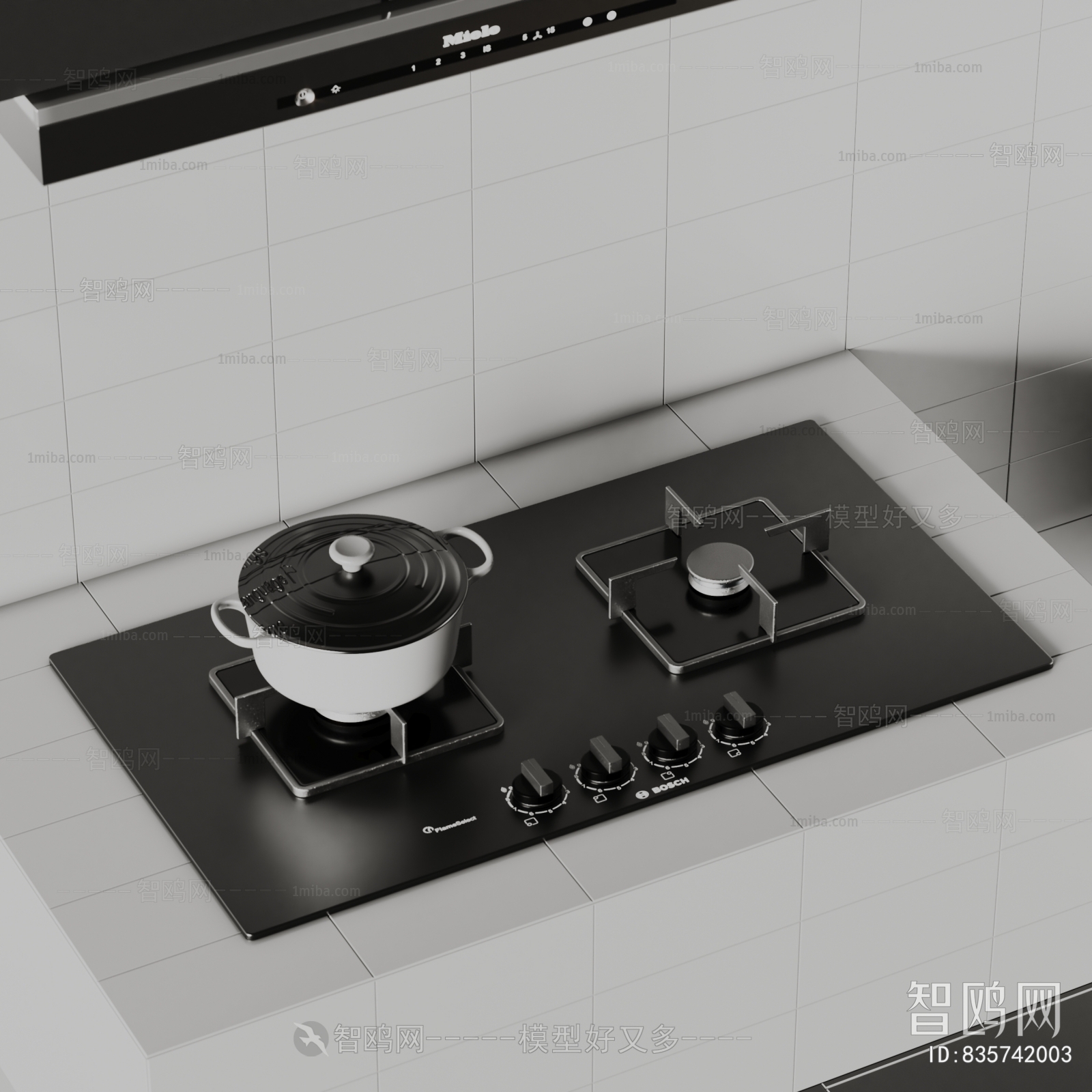 Modern Kitchen Electric Gas Range