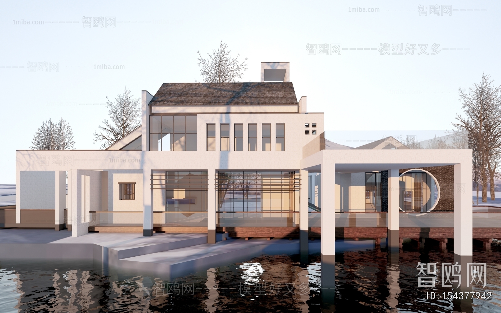 Modern Appearance Of Commercial Building