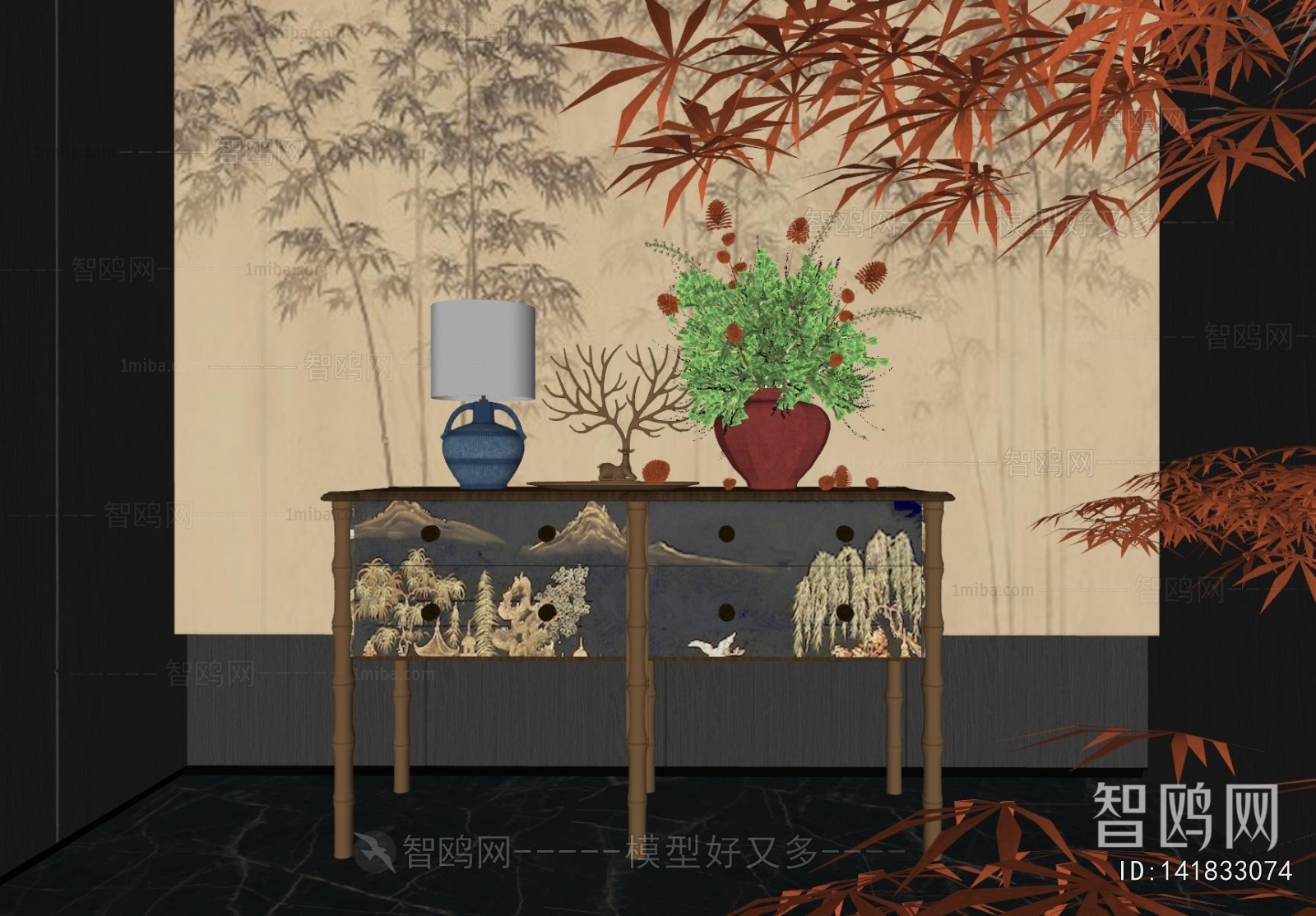 New Chinese Style Console