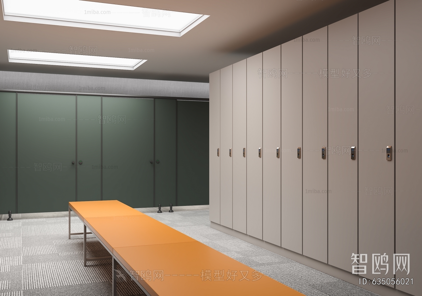 Modern Changing Room