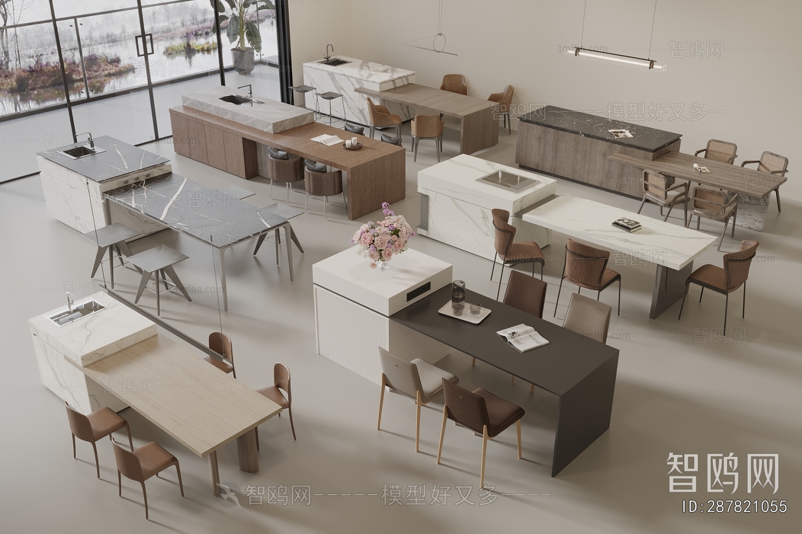 Modern Dining Table And Chairs