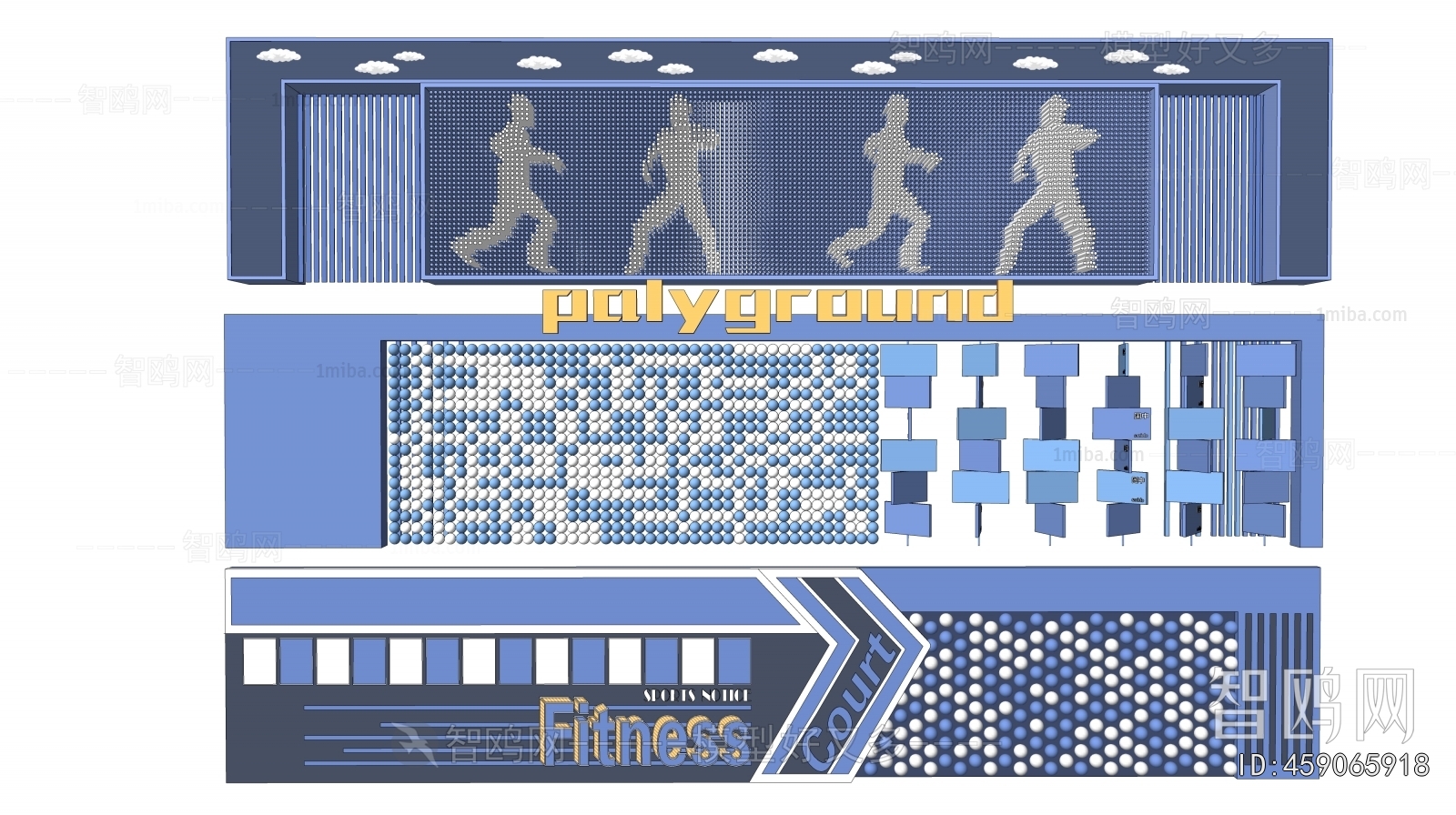 Modern Landscape Wall