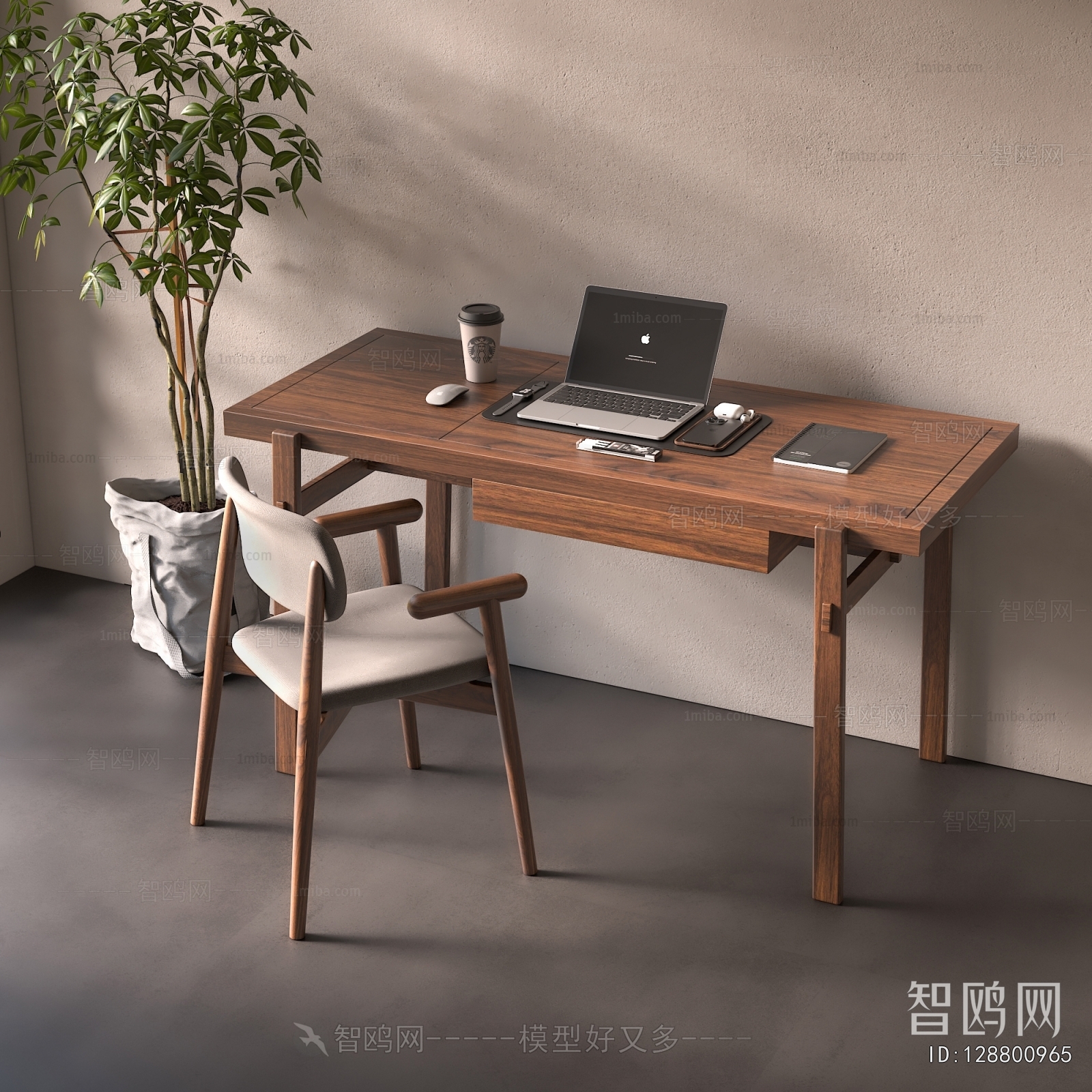 Modern Computer Desk And Chair