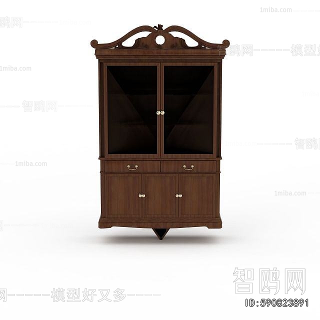European Style Wine Cabinet