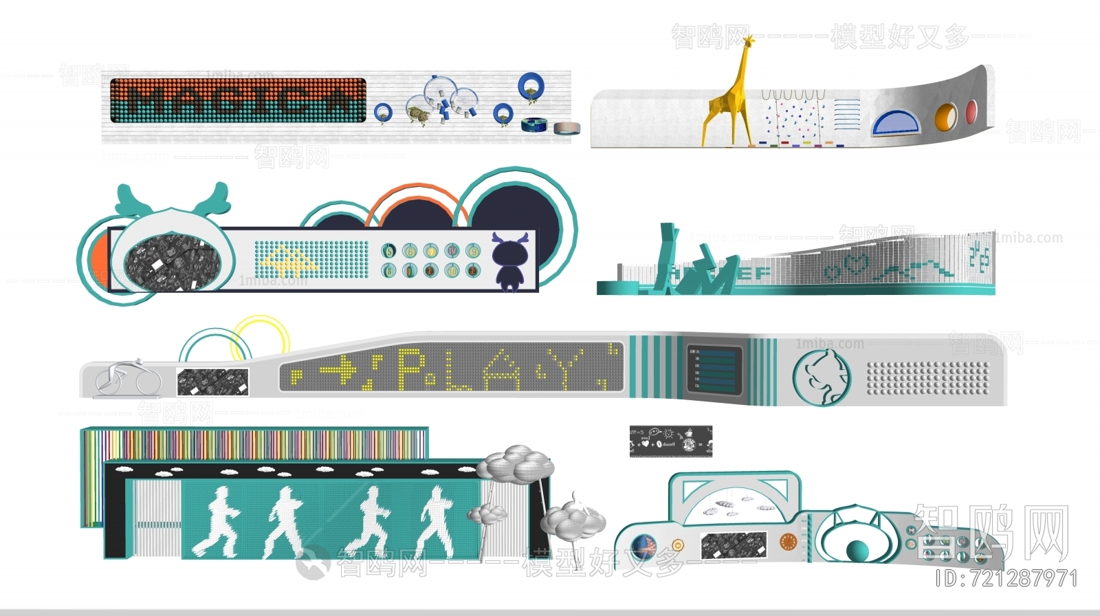 Modern Landscape Wall