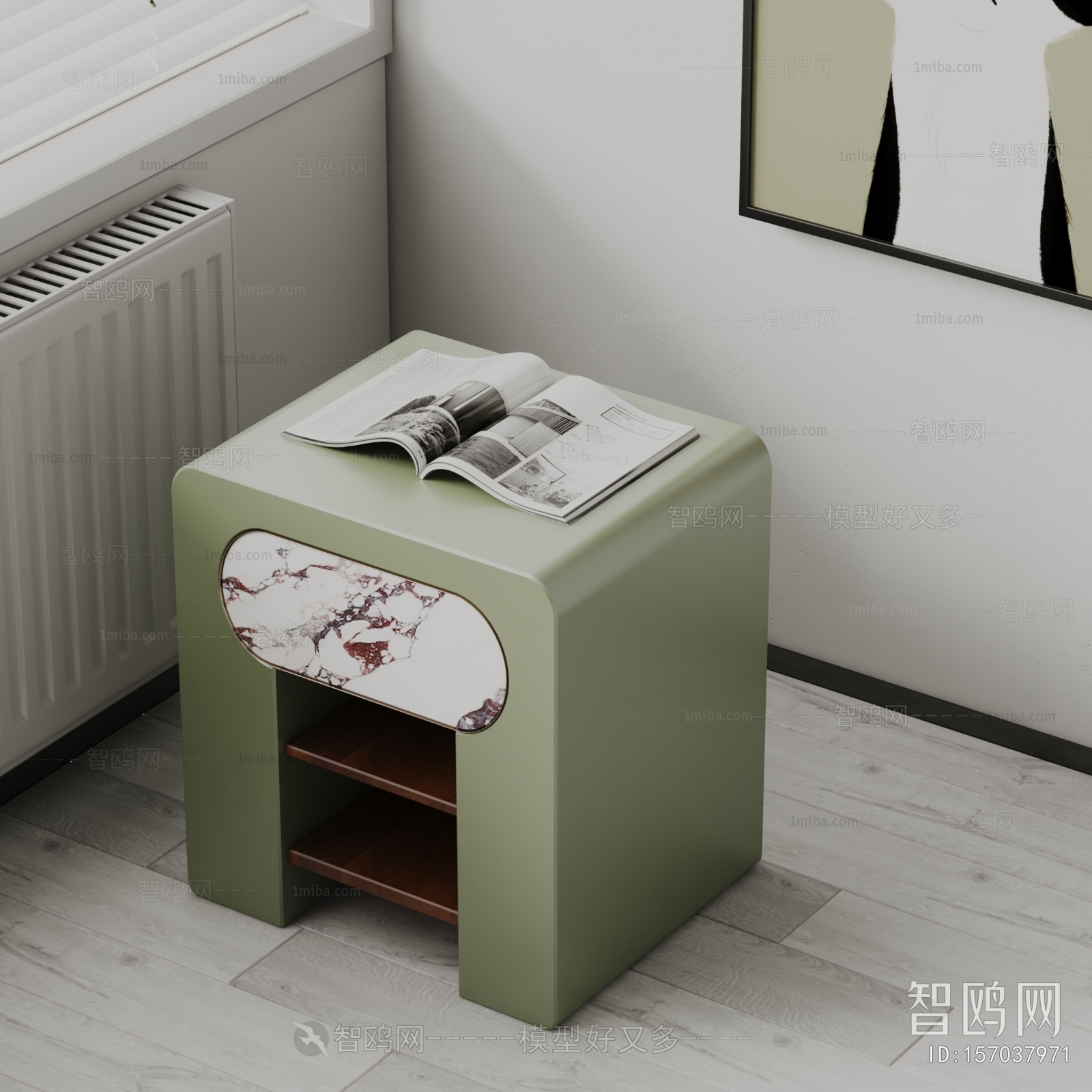 Modern Bedside Cupboard