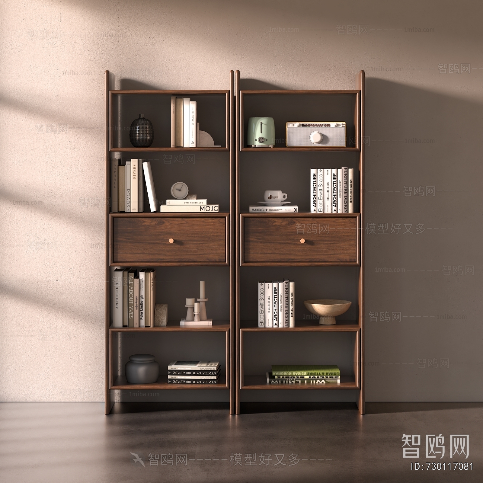 New Chinese Style Bookshelf