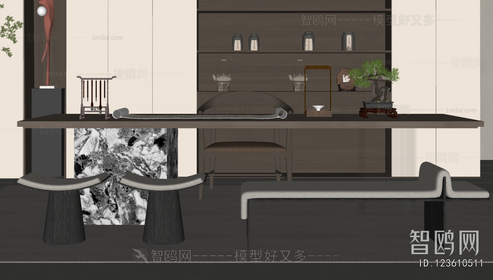 Modern Computer Desk And Chair