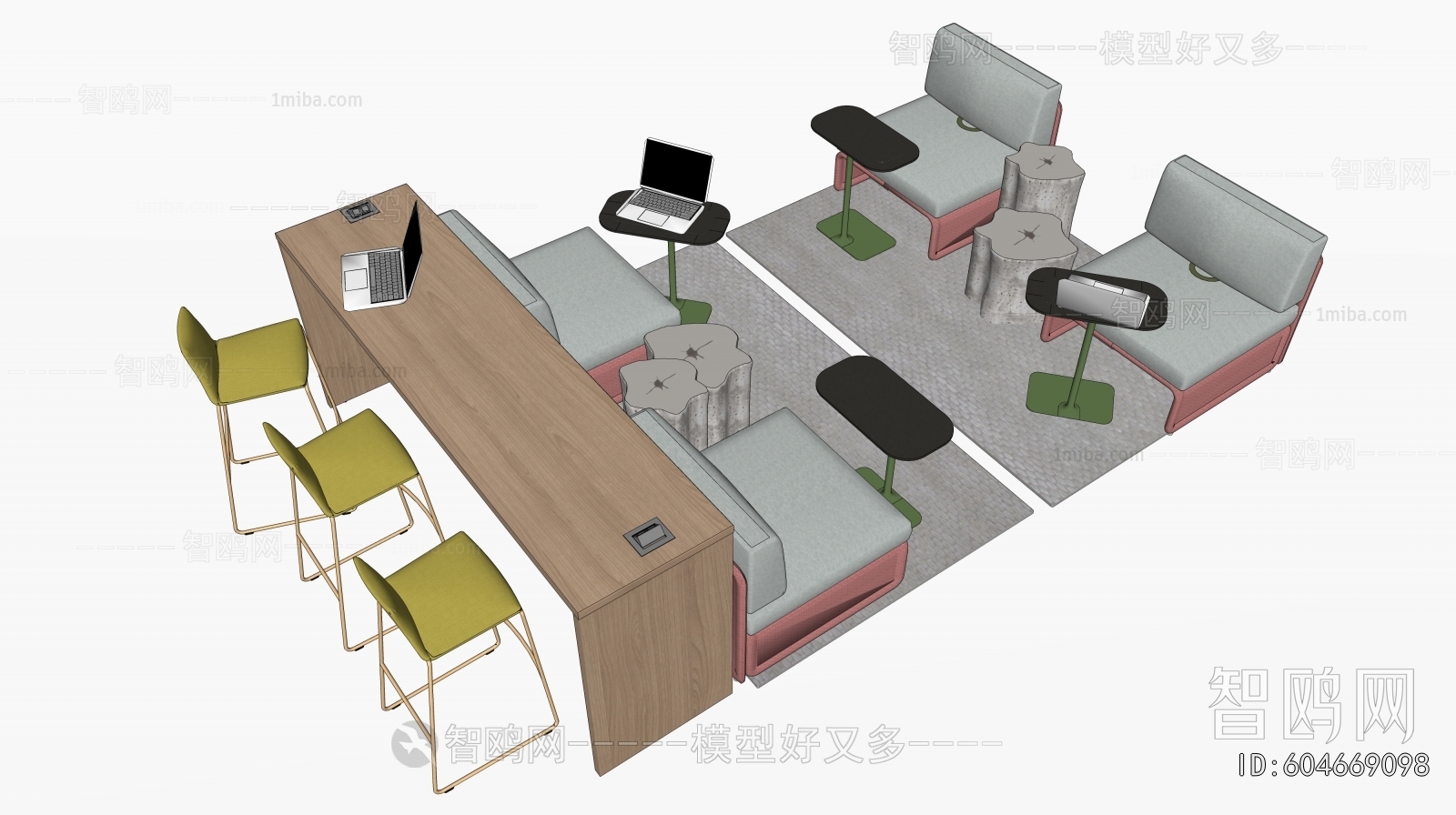 Modern Office Desk And Chair