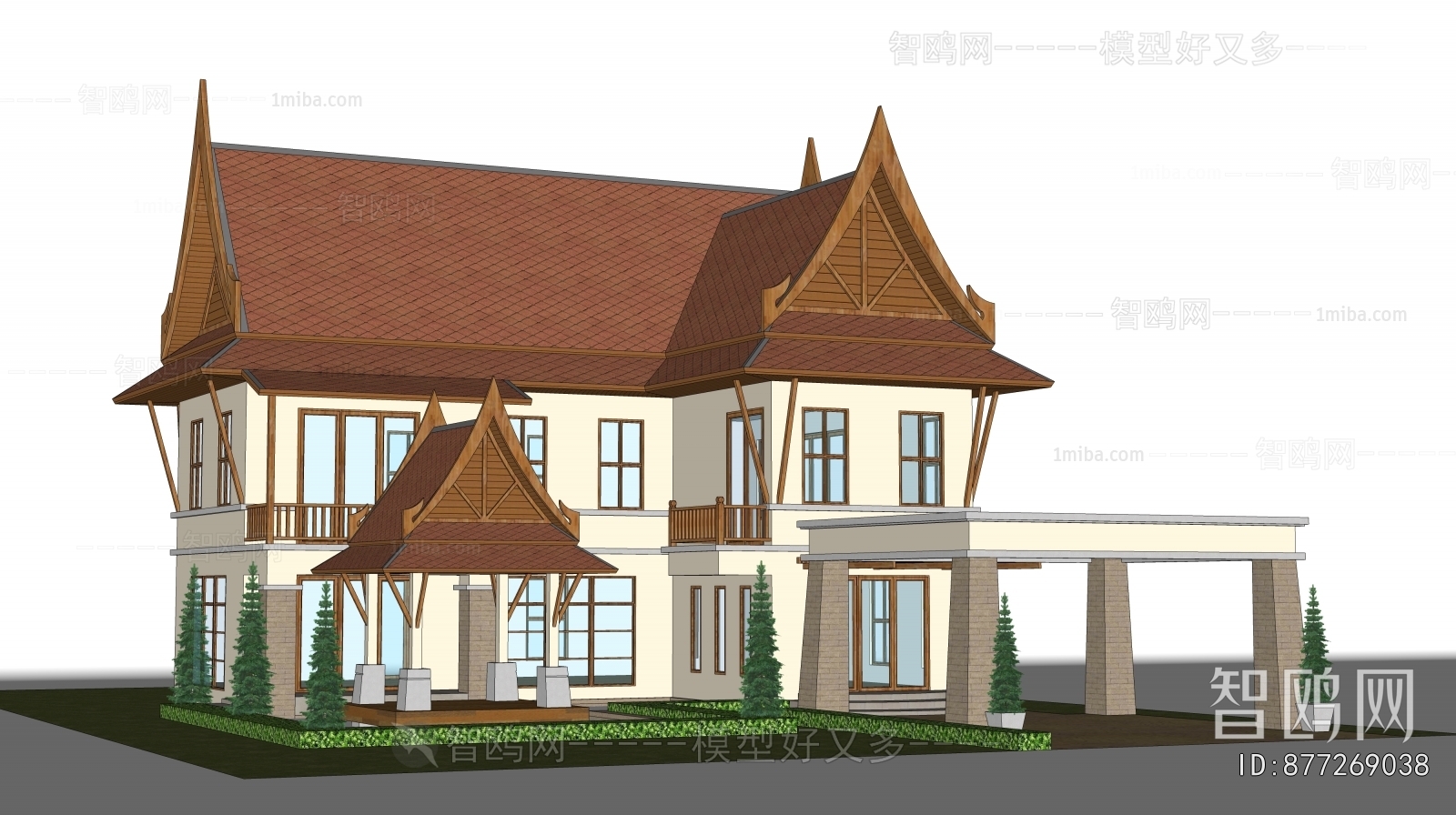 Southeast Asian Style Detached Villa