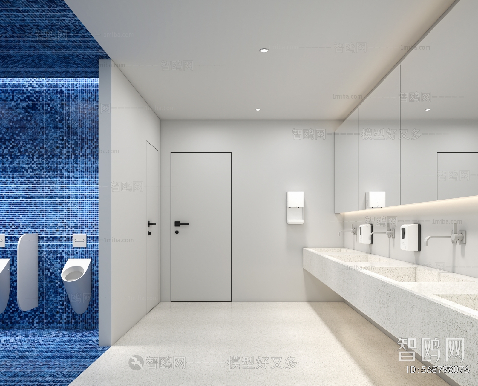 Modern Public Toilet