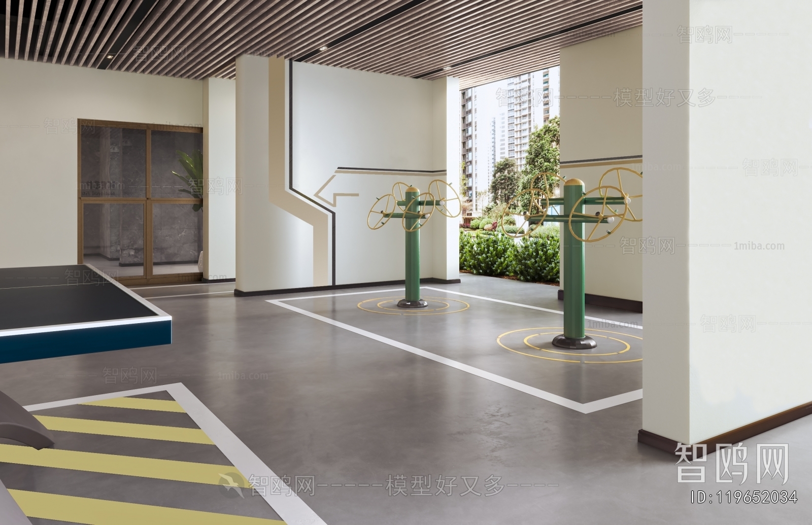 Modern Staff Recreation Room