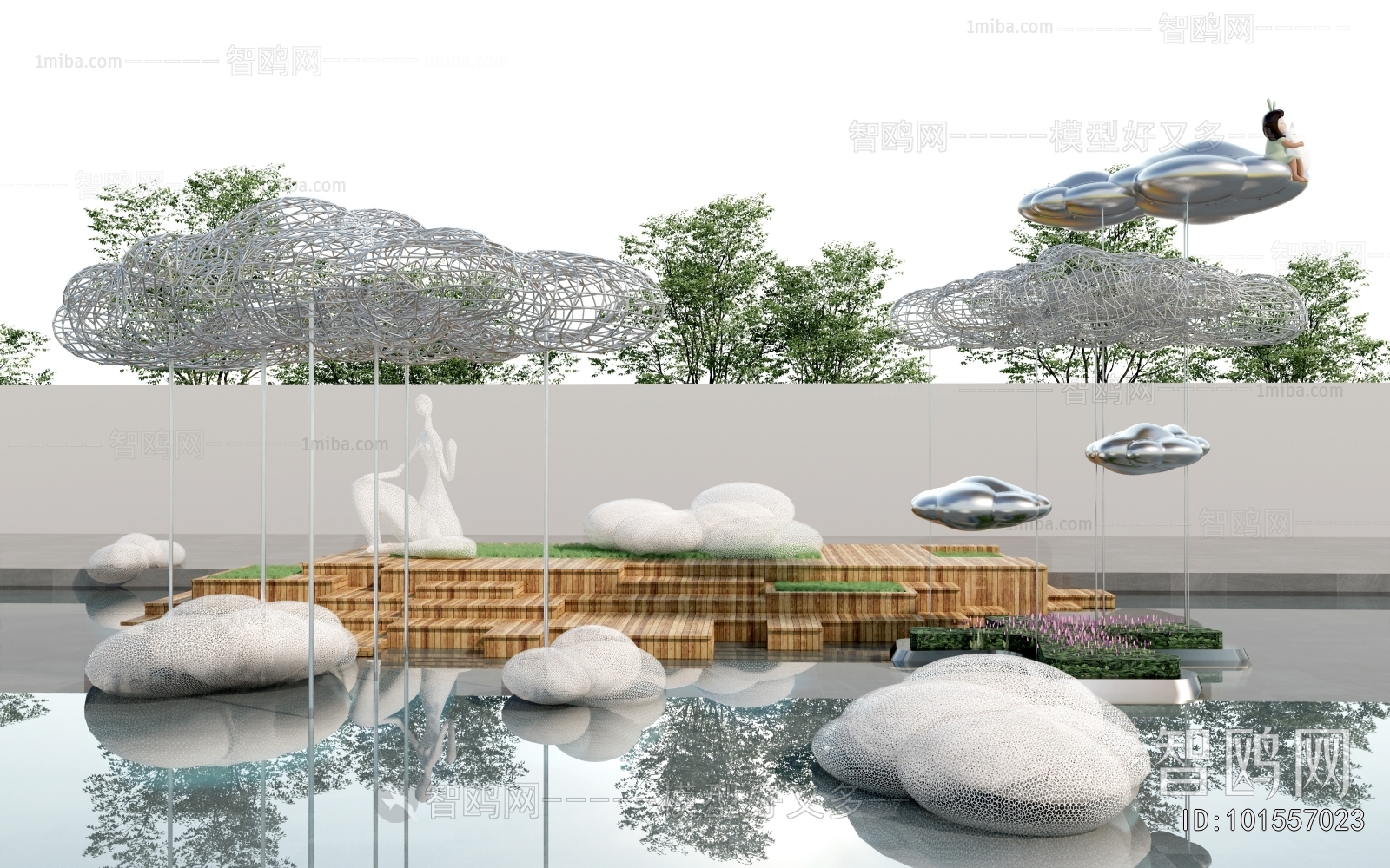 Modern Sculpture Sketch