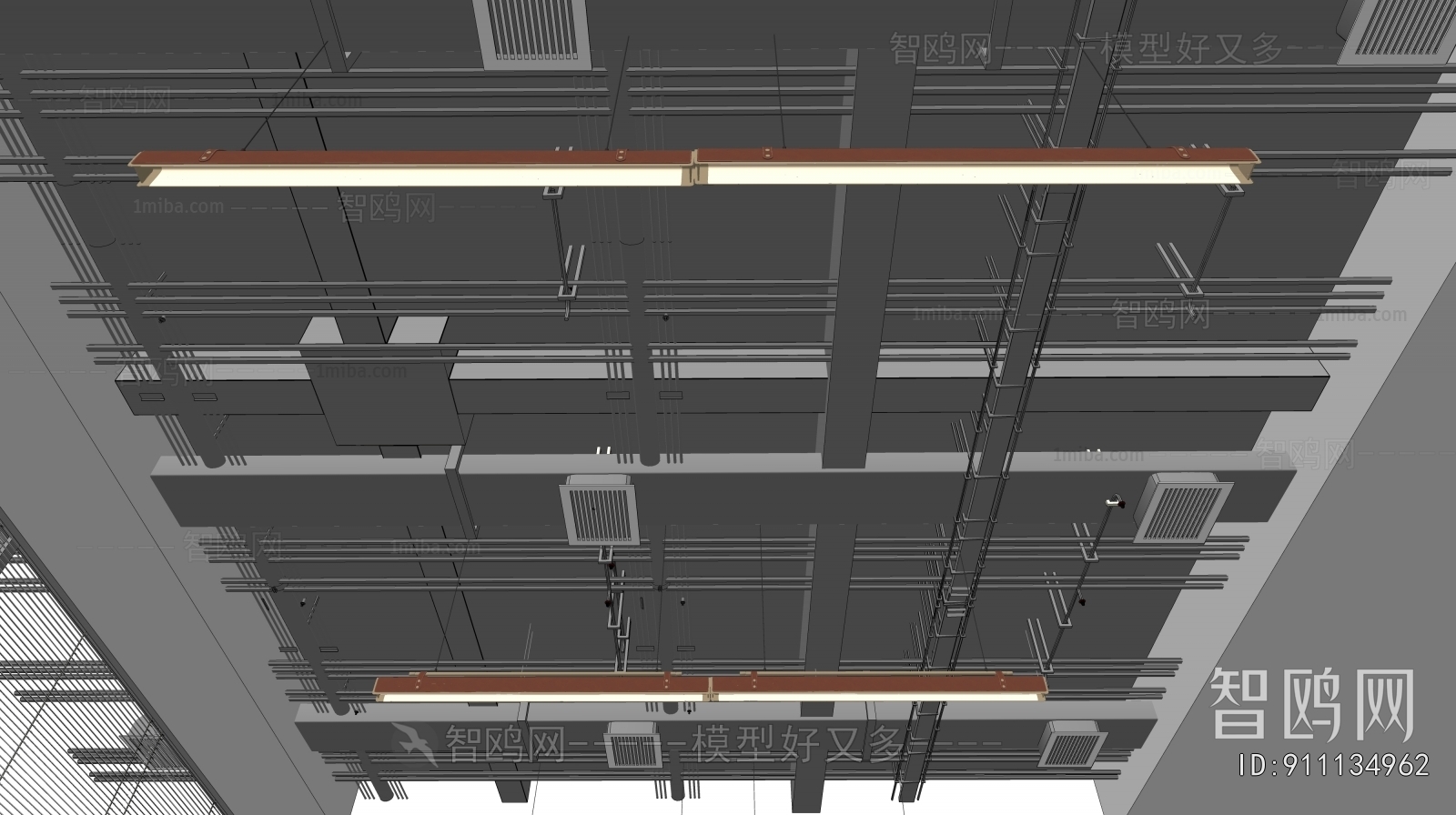 Industrial Style Suspended Ceiling
