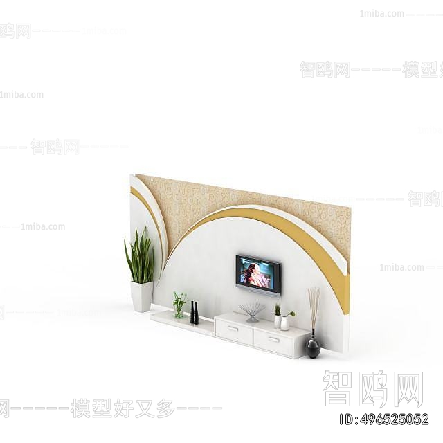 Nordic Style TV Cabinet