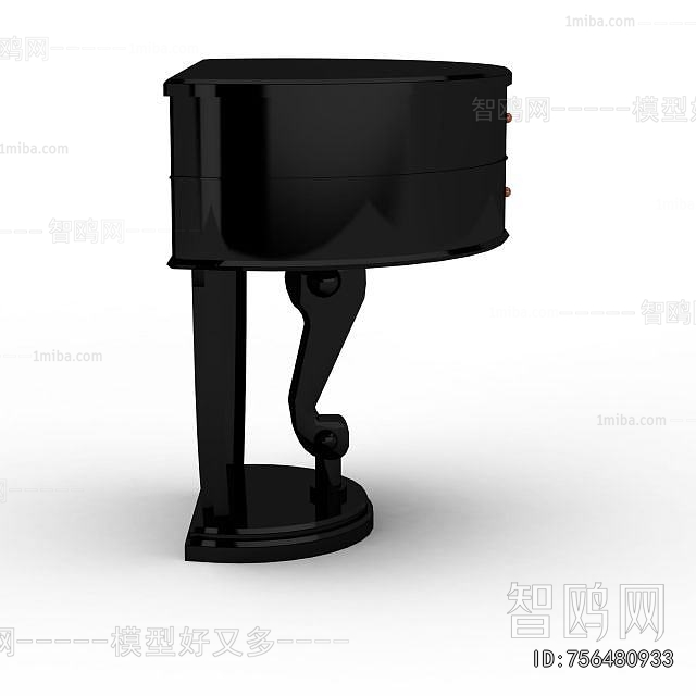 Simple European Style Bedside Cupboard