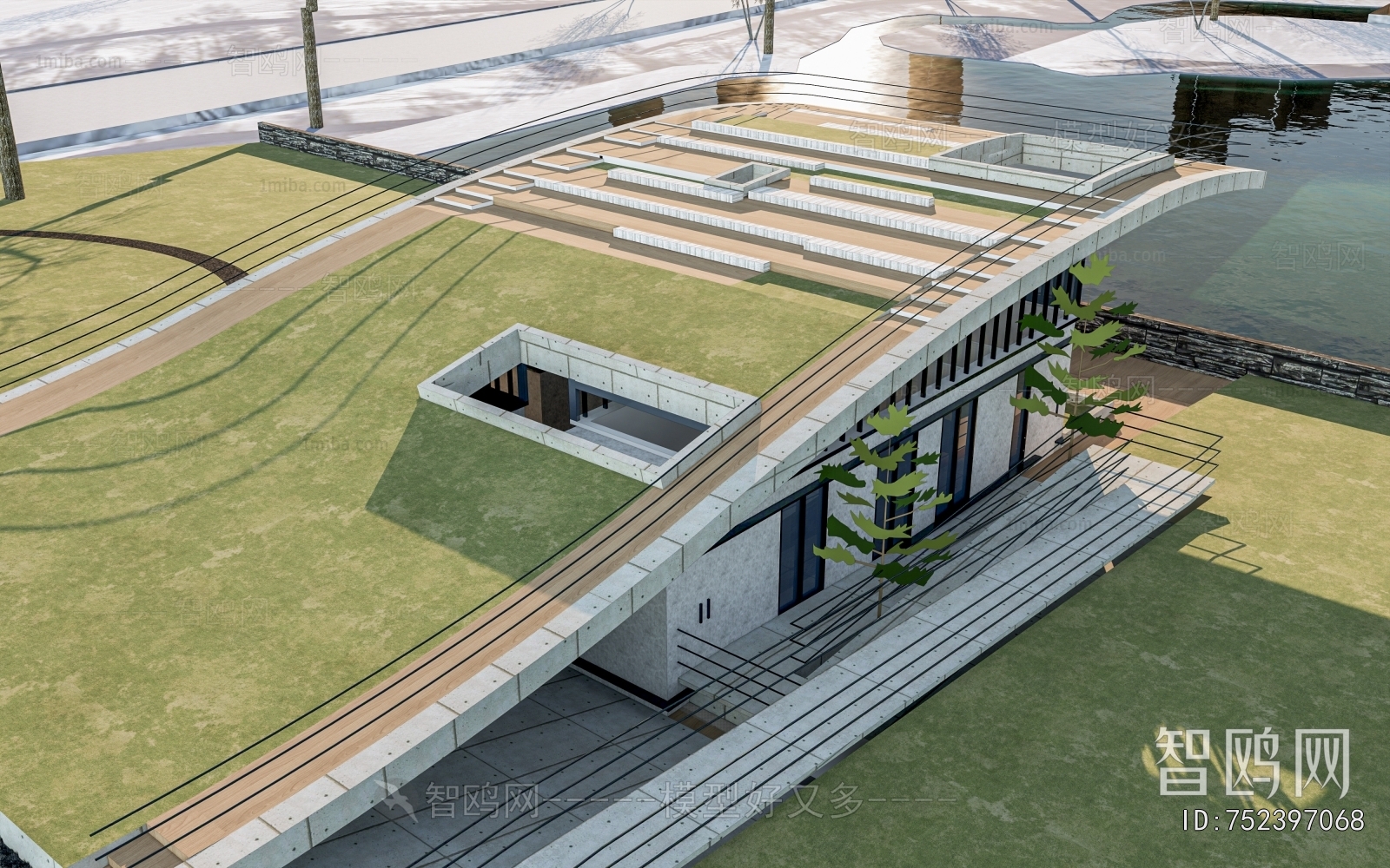 Modern Appearance Of Commercial Building