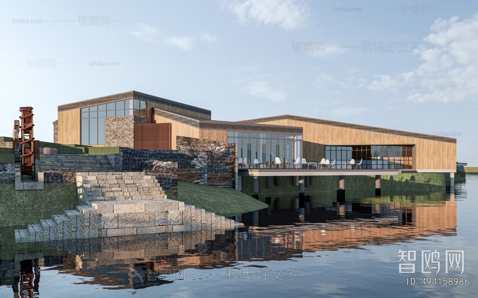 Modern Appearance Of Commercial Building