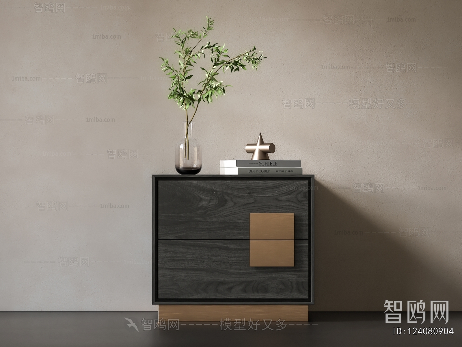 Modern Bedside Cupboard