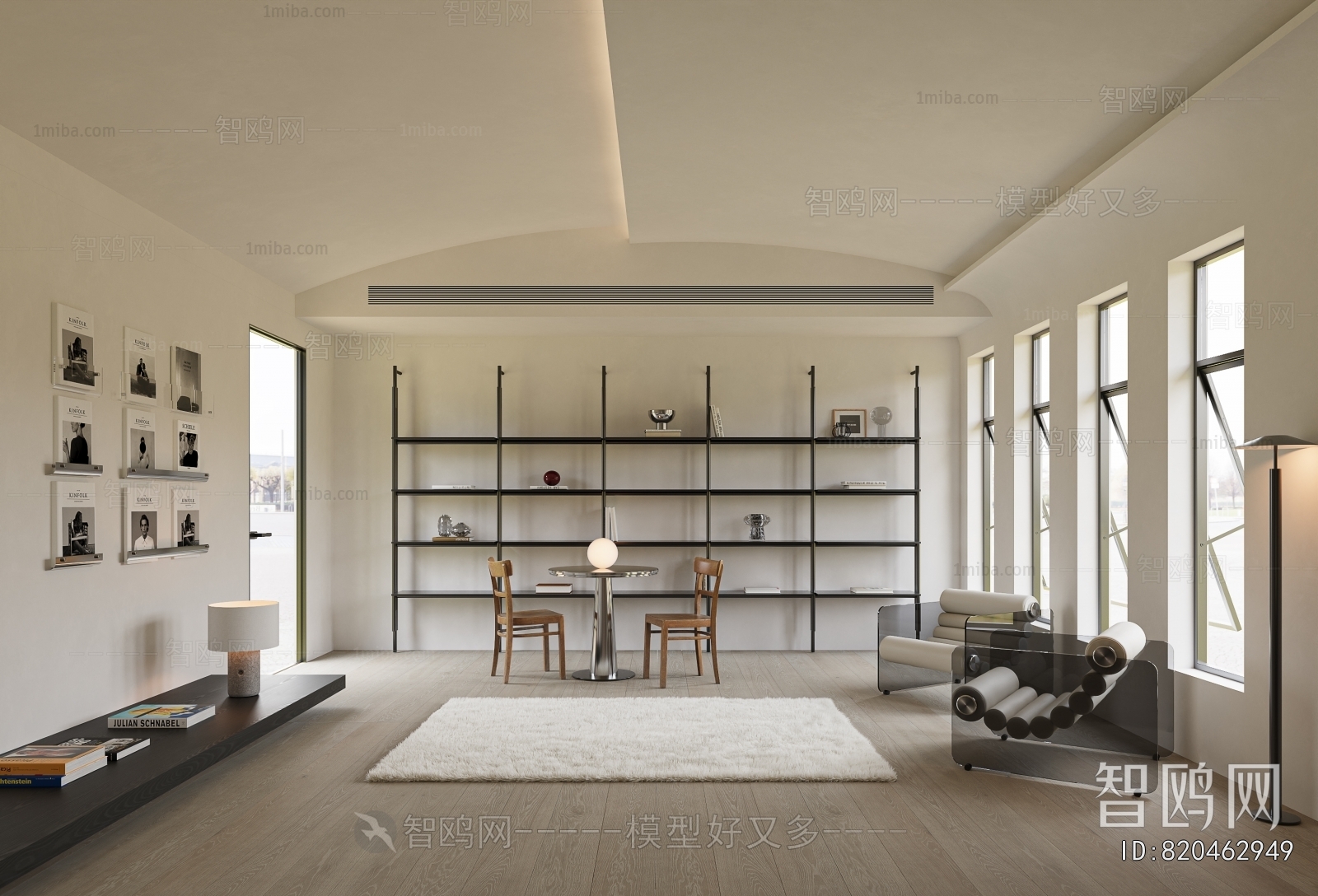 Modern Bookstore Book Bar