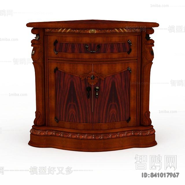 European Style Side Cabinet