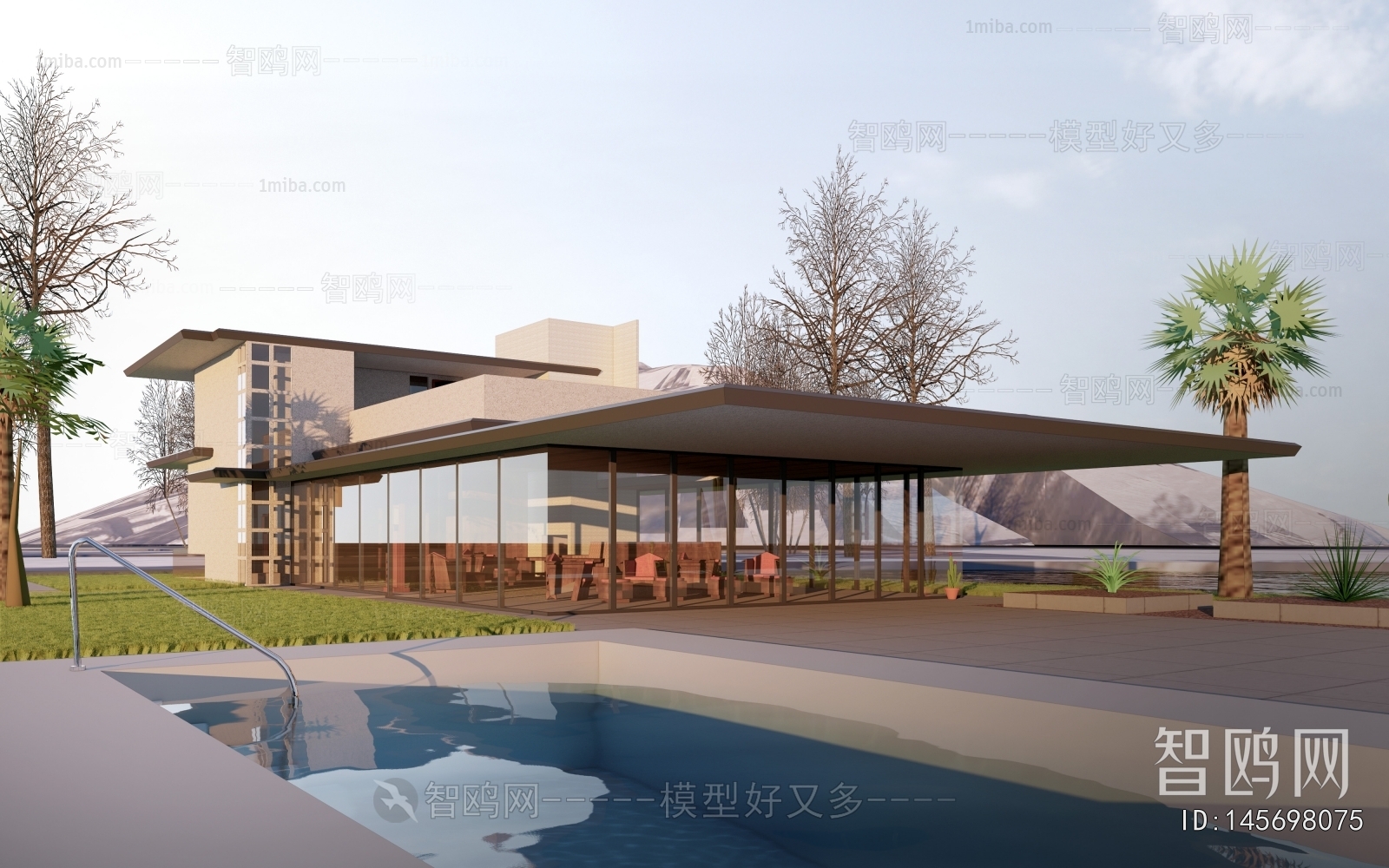 Modern Appearance Of Commercial Building